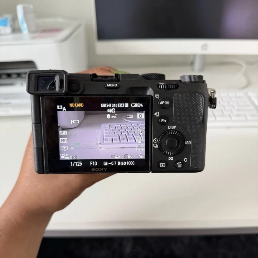 Sony Alpha 7C Compact Mirrorless Camera - Black